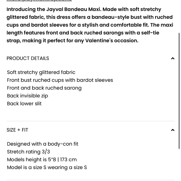 BBX BRAND DRESS - SIZE S (WORN ONCE) - Picture 6 of 8